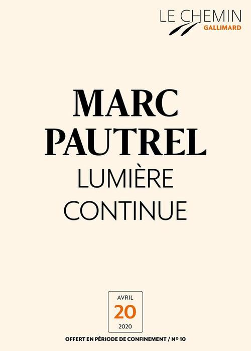 Marc Pautrel -
  Lumière continue (numérique)